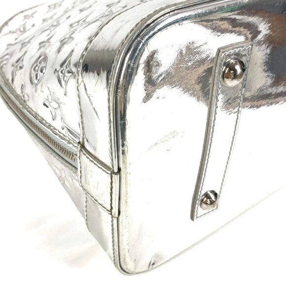 LOUIS VUITTON M95273 MonogramMiroir Alma GM Tote Bag Hand Bag Argent Silver - Picture 3 of 16